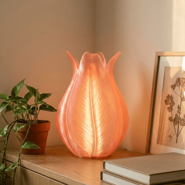 Blossom Pilzlampe – Blütenförmige Tischlampe